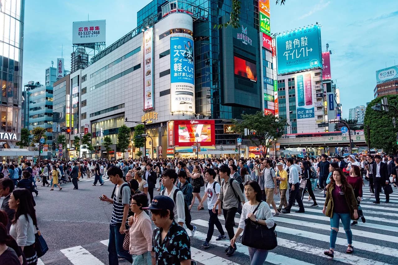 Japan cityscape with Mount Fuji (Source: sofi5t/Pixabay)